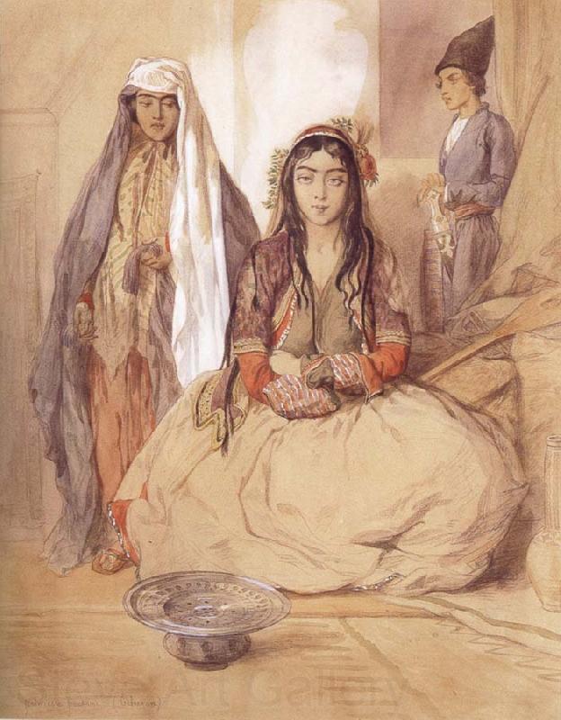 Jean-Paul Laurens Persian Princess Spain oil painting art